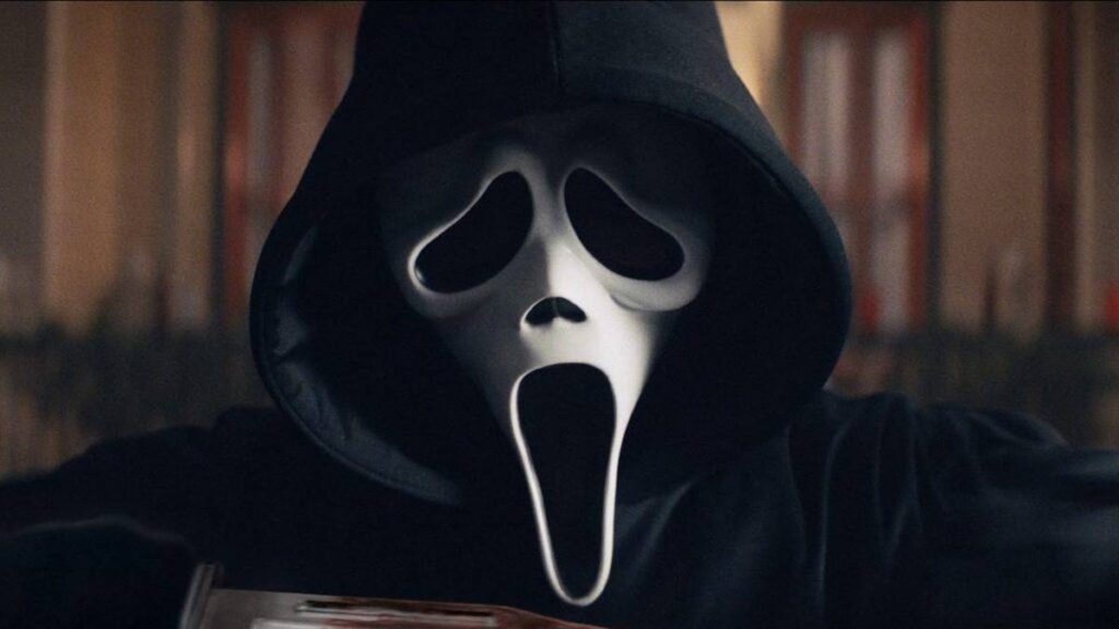 Ghostface - um dos mais icônicos vilões dos filmes de terror